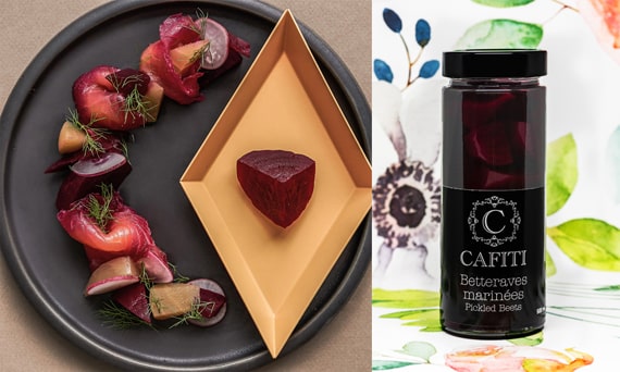 Salmon Gravlax With Beets Cafiti